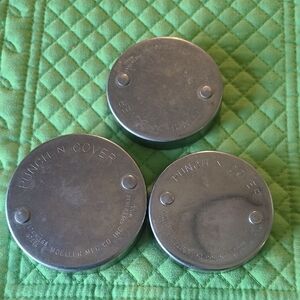 Vintage Punch 'N Cover Metal Can Food Pour Liquid Kitchen Cooking Set of 3